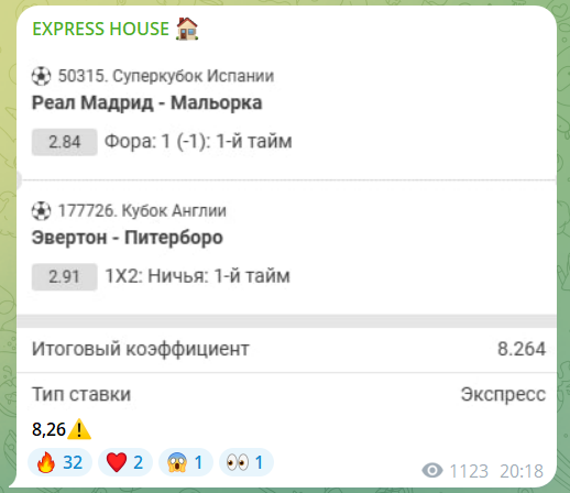 Теннисист | Менеджер. Отзывы о канале EXPRESS HOUSE в телеграме